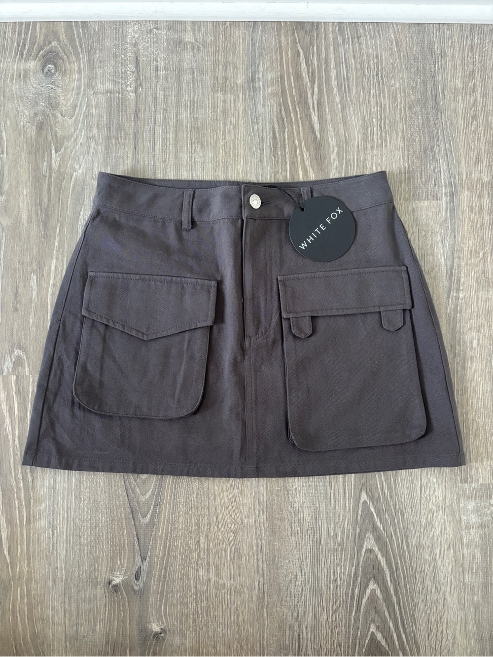 NWT White Fox Boutique Utility Mini Skirt